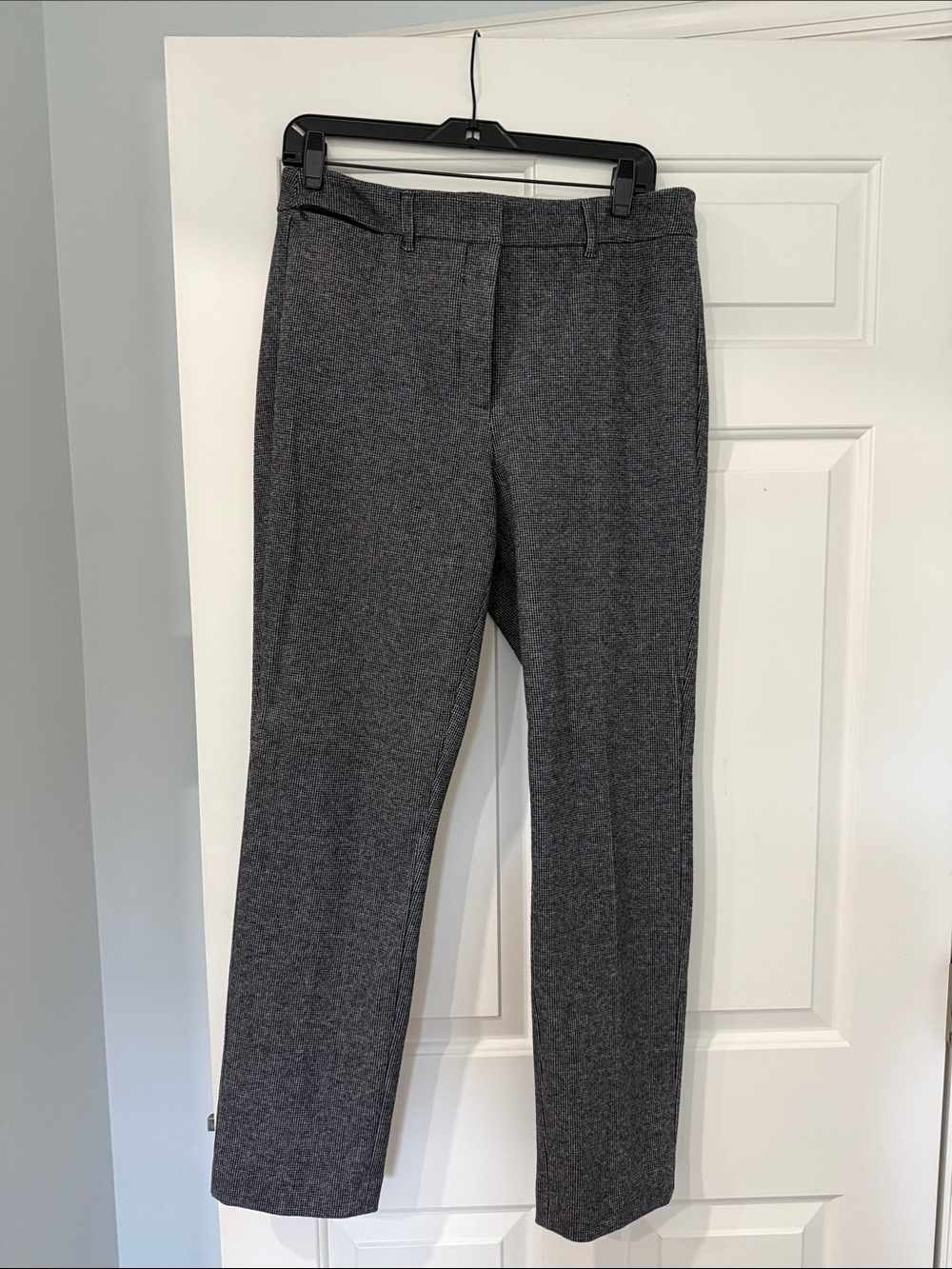 White House Black Market Women's Gray Tailored Ankle Pants